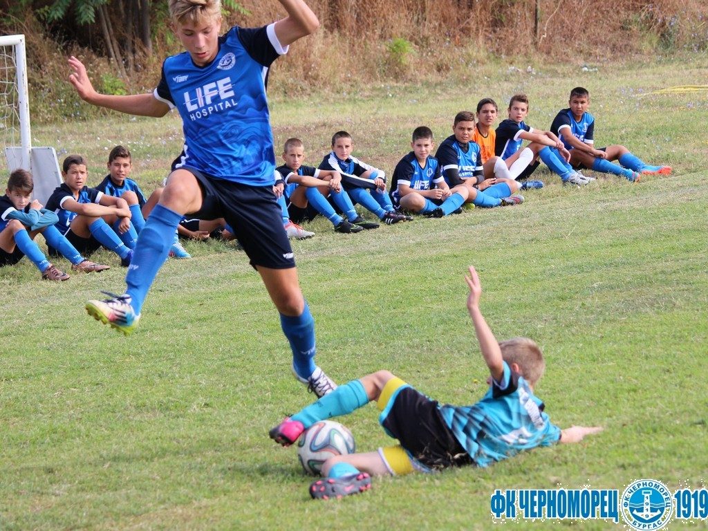 ФК Черноморец 1919 отстъпи на Бургас спорт при U15